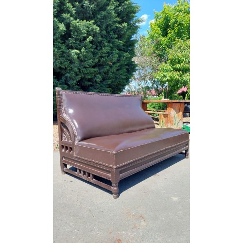 Stará Pohovka Sofa Lavice Gauč Pánská Pracovna Vintage