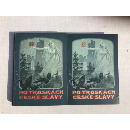 Po troskách české slávy I.-II. díl, antikvariát, retro