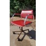 Židle kancelářská, otočná, retro, industriální