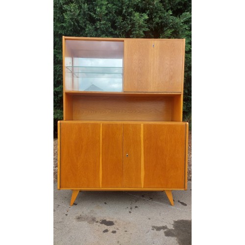 Komoda prosklená, JIROUTEK, skříň, retro, Brusel