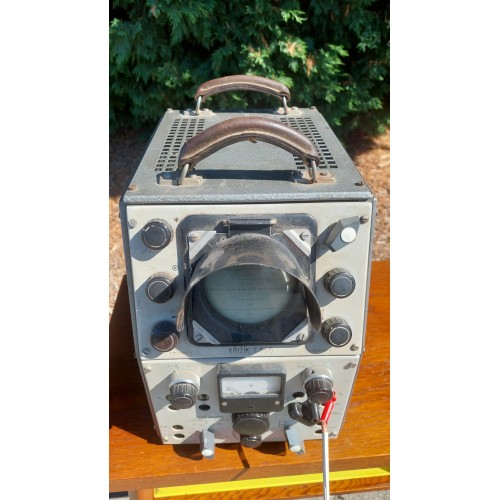 Měřící přístroj, osciloskop Křižík T 565, retro