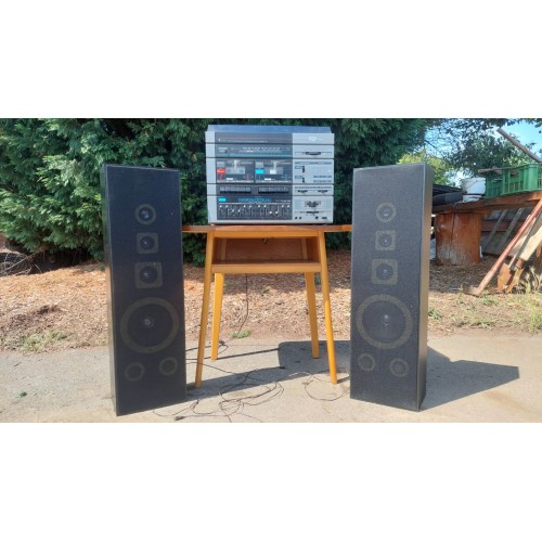 HI-FI věž s reproduktory, Bestar HST 5000, retro, elektronika, věž