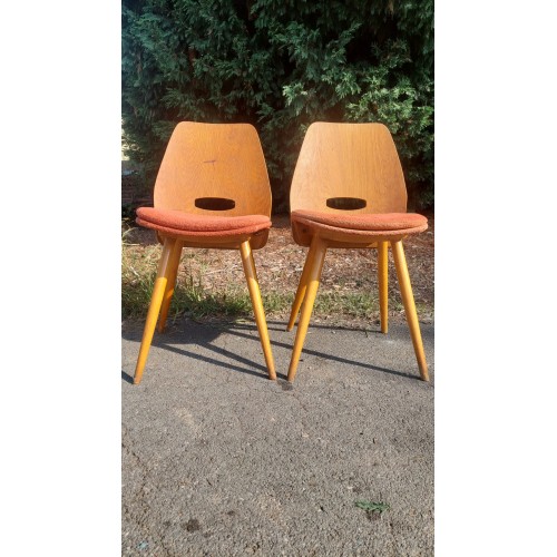 2x židle TATRA, retro, vintage, socialismus