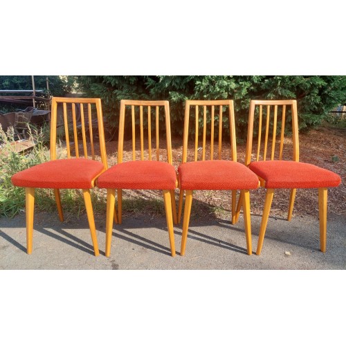 4x židle kuchyňská, retro, vintage, socialismus