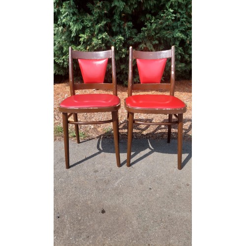 2x židle kuchyňská, jídelní, retro, vintage