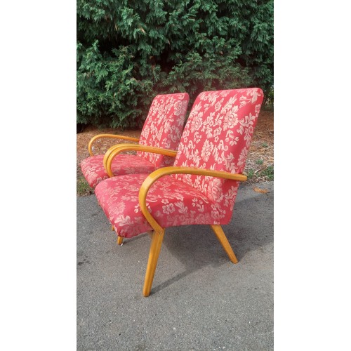 2x křeslo Ton, Thonet, retro, vintage, Brusel