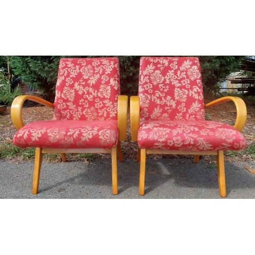 2x křeslo Ton, Thonet, retro, vintage, Brusel