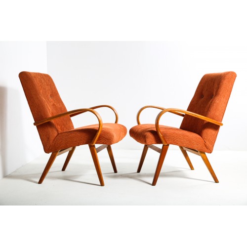 7 Křesla TON, Thonet, retro, vintage, socialismus