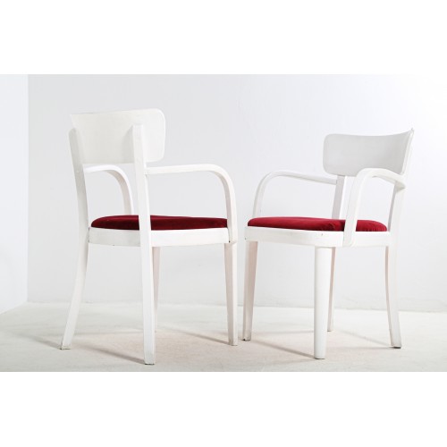 (41) 2x Křesla, židle, TON, Thonet, retro, vintage