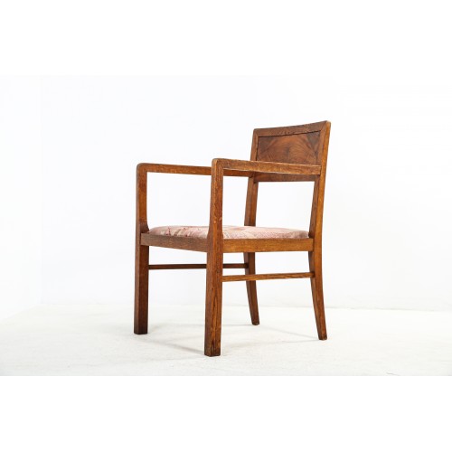 (54) Křeslo Art Deco, židle, retro, vintage