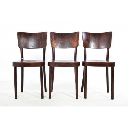 (40) 3x Židle TON, Thonet, retro, socialismus