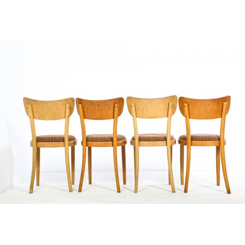 (10) 4x Židle TON, Thonet, retro, socialismus