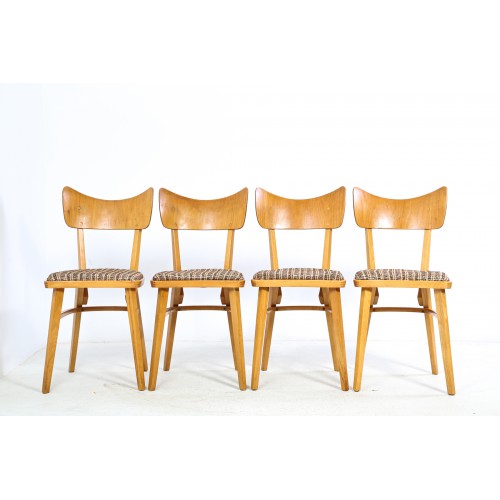 (47) 4x Židle TON, Thonet, retro, socialismus