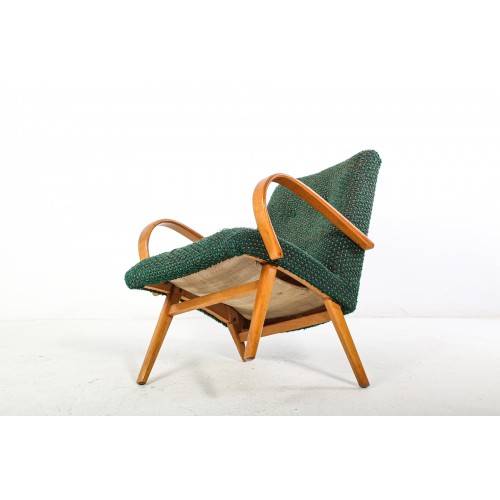 (228) Křeslo Brusel, křesílko k renovaci, retro