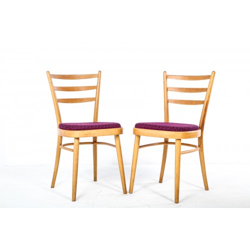 (91) 2x Židle TON, Thonet, retro, socialismus