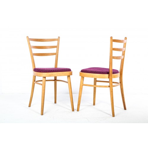 (91) 2x Židle TON, Thonet, retro, socialismus