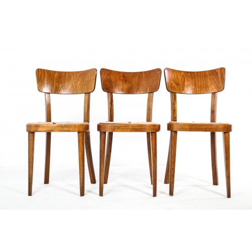 (82) 3x Židle TON, Thonet,retro, socialismus