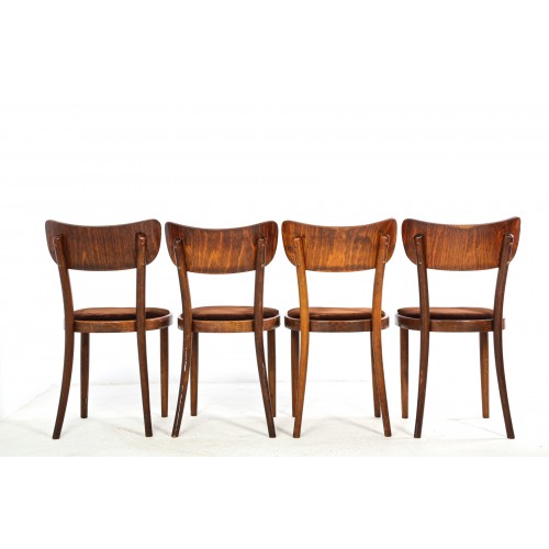 (48) 4x Židle TON,Thonet, jídelní, kuchyňské