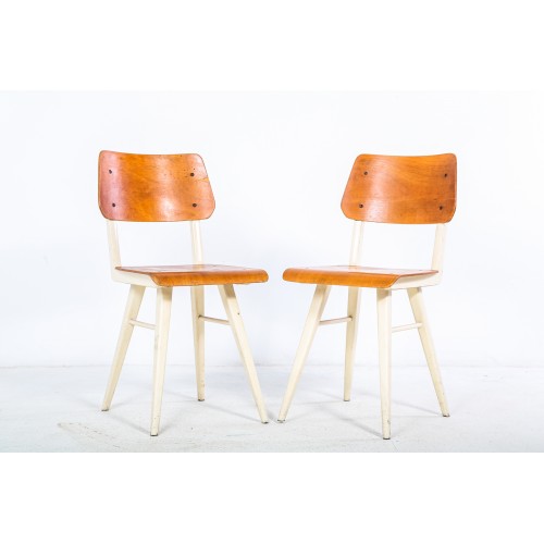(28) 2xŽidle TON, Thonet, jídelní, retro,vintage