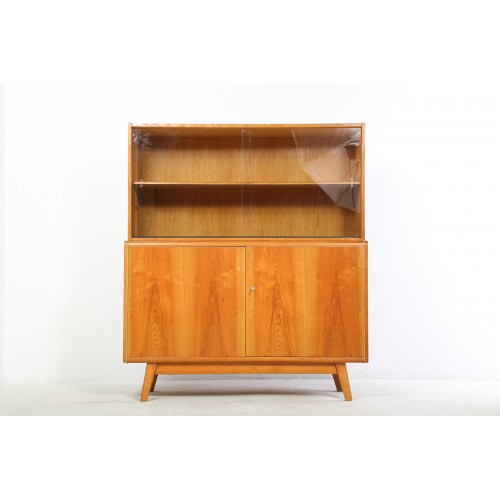(38) Komoda JITONA, knihovna, sekretář, bar, retro, Brusel, Jiroutek, 60. léta