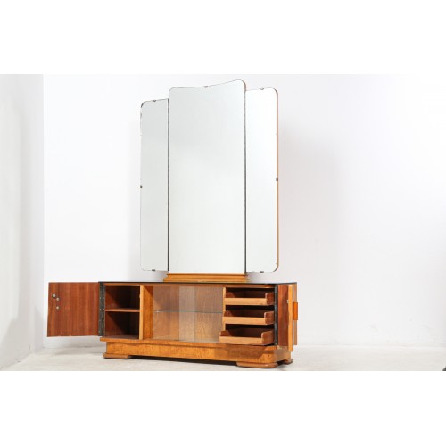 (127) Komoda, galerka, UP Závody, 60. léta, retro