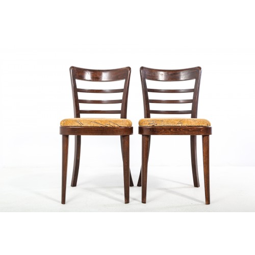 (144)2x Židle TON, Thonet, retro, 60. léta