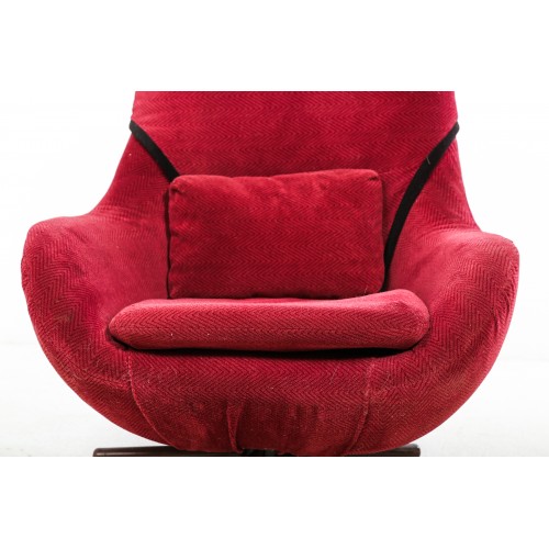 (168) Křeslo otočné, designové, retro, 70. léta