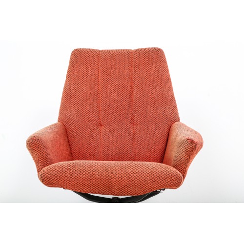 (175) Křeslo otočné, konferenční, retro, 70. léta