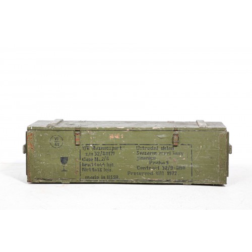 (502) Komoda, vojenská truhla, military, retro