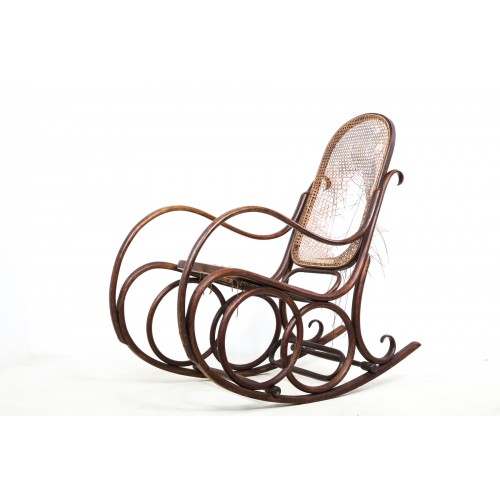Křeslo houpací TON, Thonet, retro, vintage