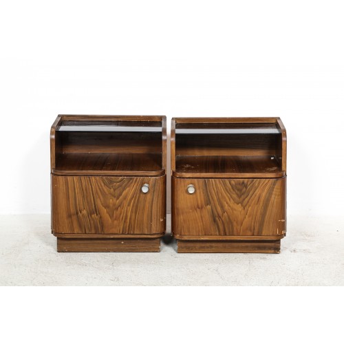 2x Stolek noční, retro, vintage, socialismus