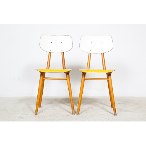 2x Židle TON, retro, 60. léta, socialismus