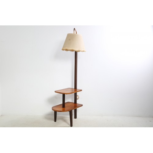 Lampa podlahová, stojací, retro, 60. léta, Art Deco, funcionalismus