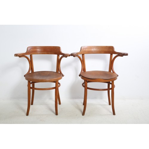 2x Židle, křeslo FISCHEL, retro, vintage