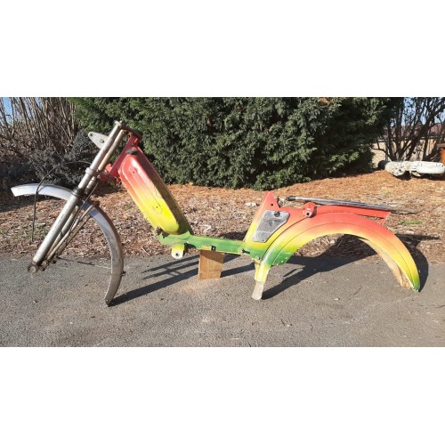 Motorka Rám Torzo Motocykl Moped Peugeot Veterán